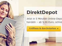 Online Depot der Commerzbank