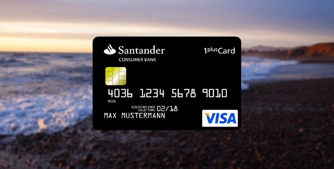 So können Sie die Santander 1plus Visa Card beantragen