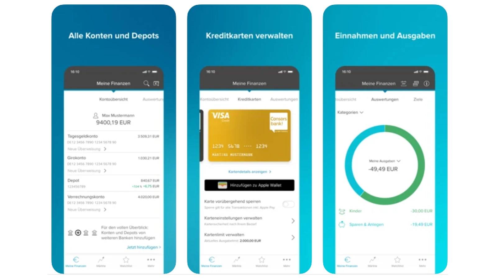 Consorsbank Visa Classic Kreditkarte - Alle Infos Zu Den Konditionen