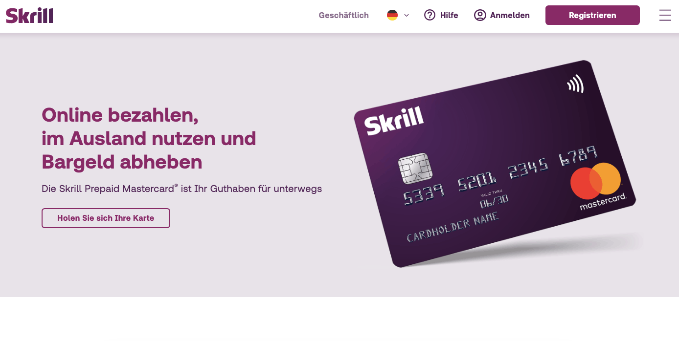 Skrill Prepaid Mastercard - Alle Infos Zu Den Konditionen & Zur Beantragung