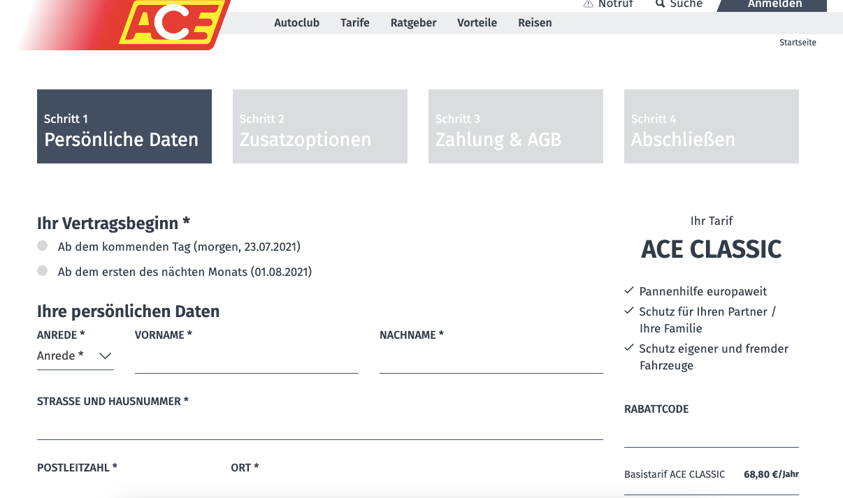 ACE Classic Kreditkarte - Alle Infos Zu Den Konditionen & Zur Beantragung