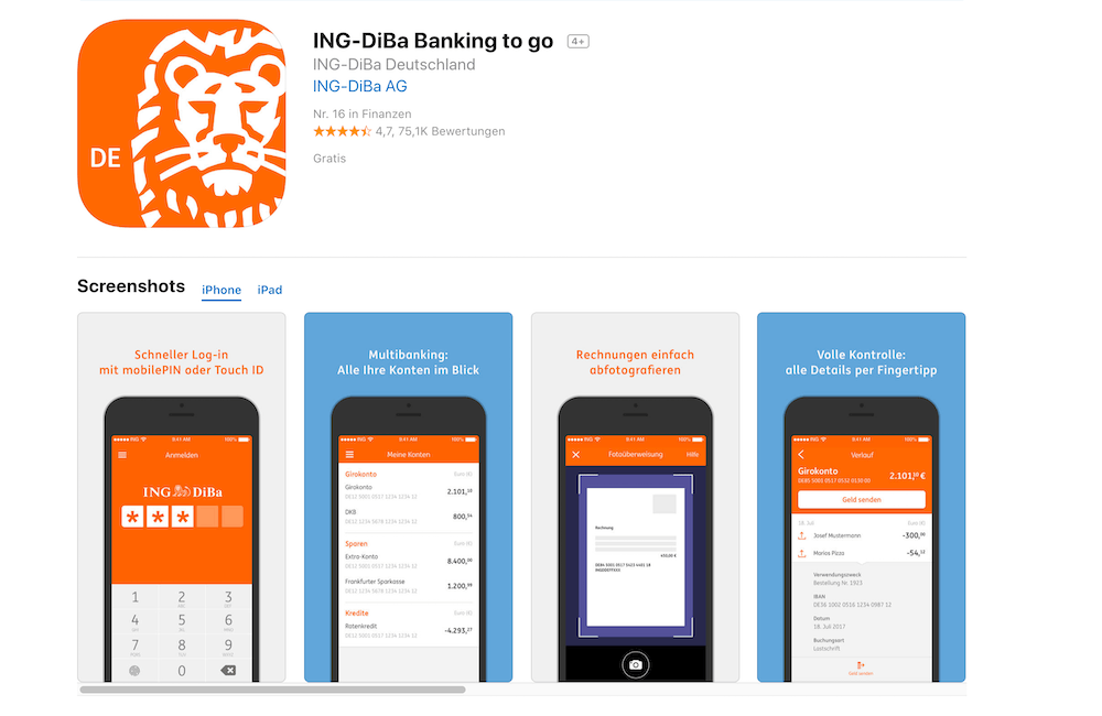 So Funktioniert Die ING DiBa App - Infos & Tipps