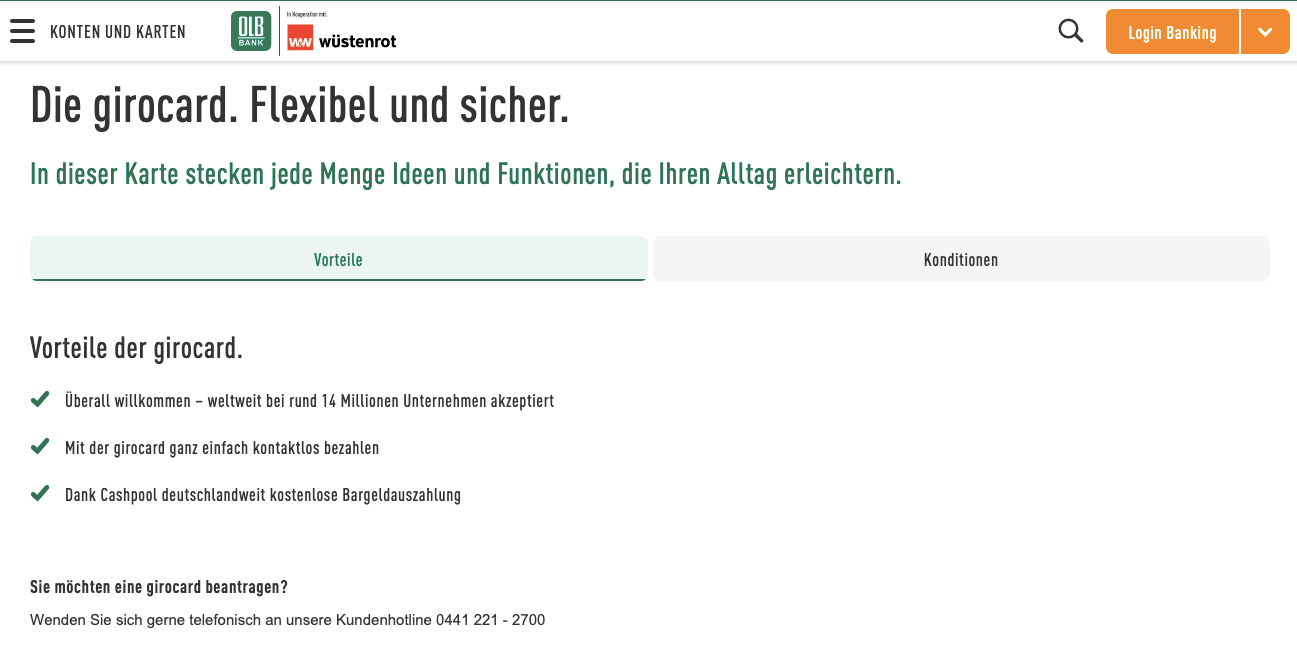 Wüstenrot Top Giro Visa Prepaidkarte - Alle Infos Zu Den Konditionen & Zur Beantragung