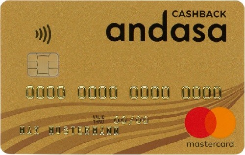 Andasa Mastercard Gold Kreditkarte - Alle Infos Zu Den Konditionen & Zur Beantragung