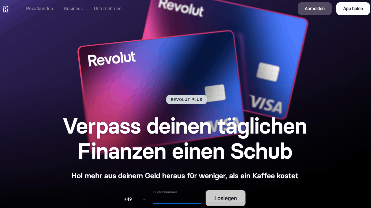 Revolut Plus Kreditkarte - Alle Infos Zu den Konditionen & Zur Beantragung