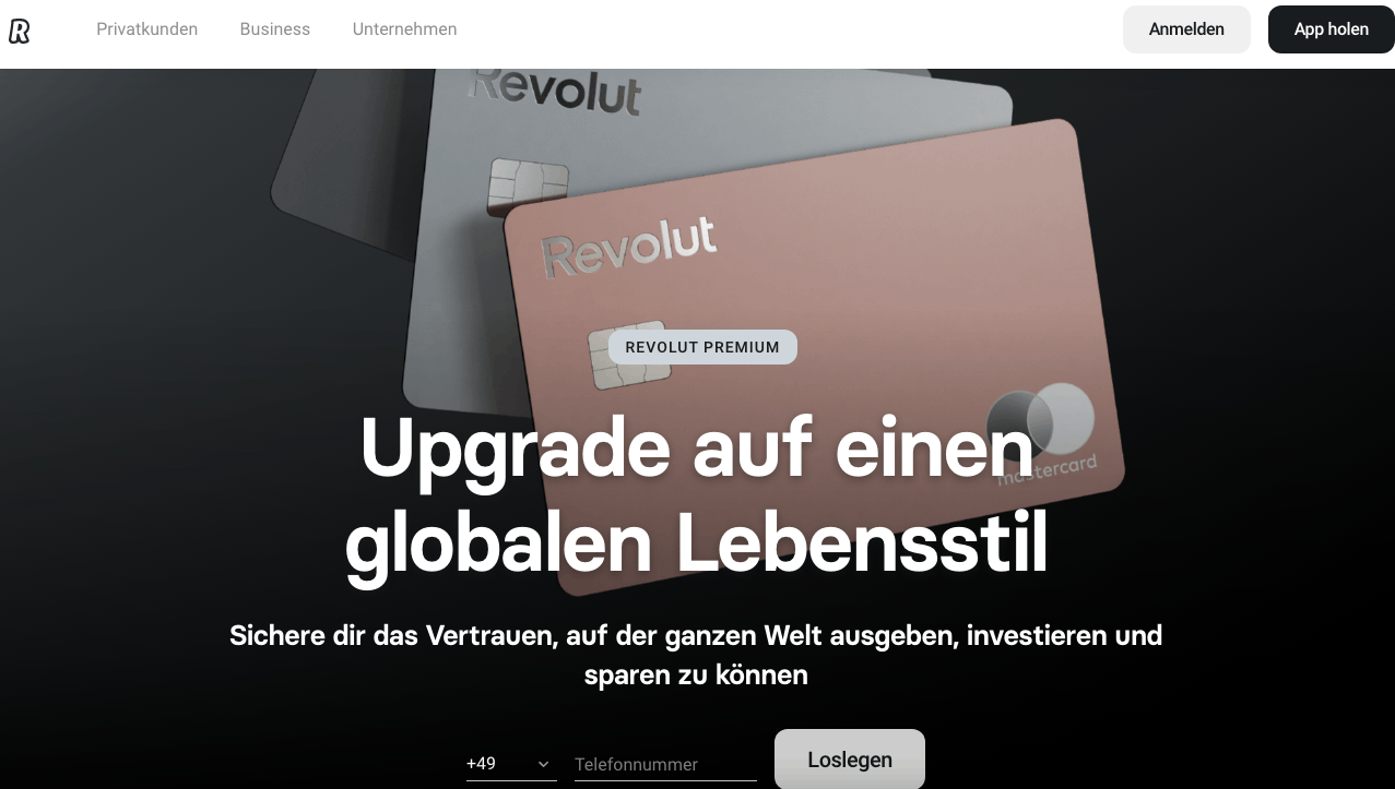 Revolut Premium Kreditkarte - Alle Infos Zu Den Konditionen & Zur Beantragung