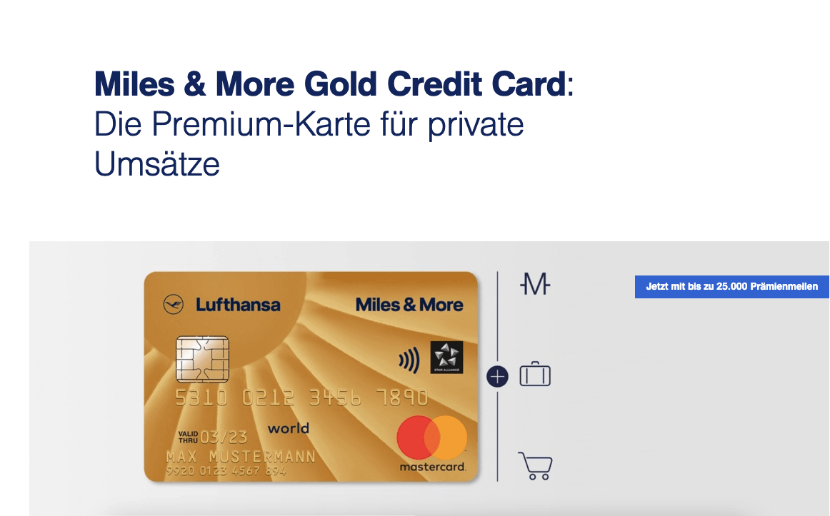Lufthansa Miles & More Gold Card - Alle Infos Zu Den Konditionen & Zur Beantragung