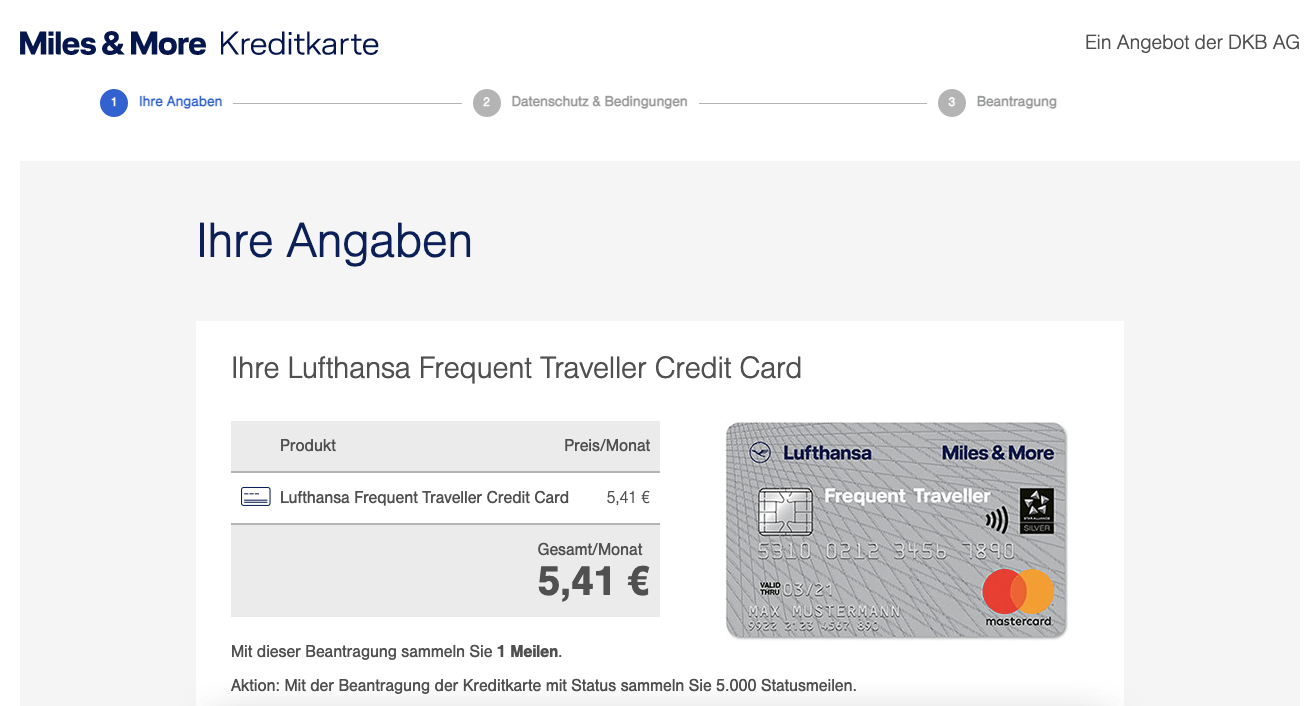 Lufthansa Miles & More Frequent Traveller Kreditkarte - Alle Infos Zu Den Konditionen & Zur Beantragung