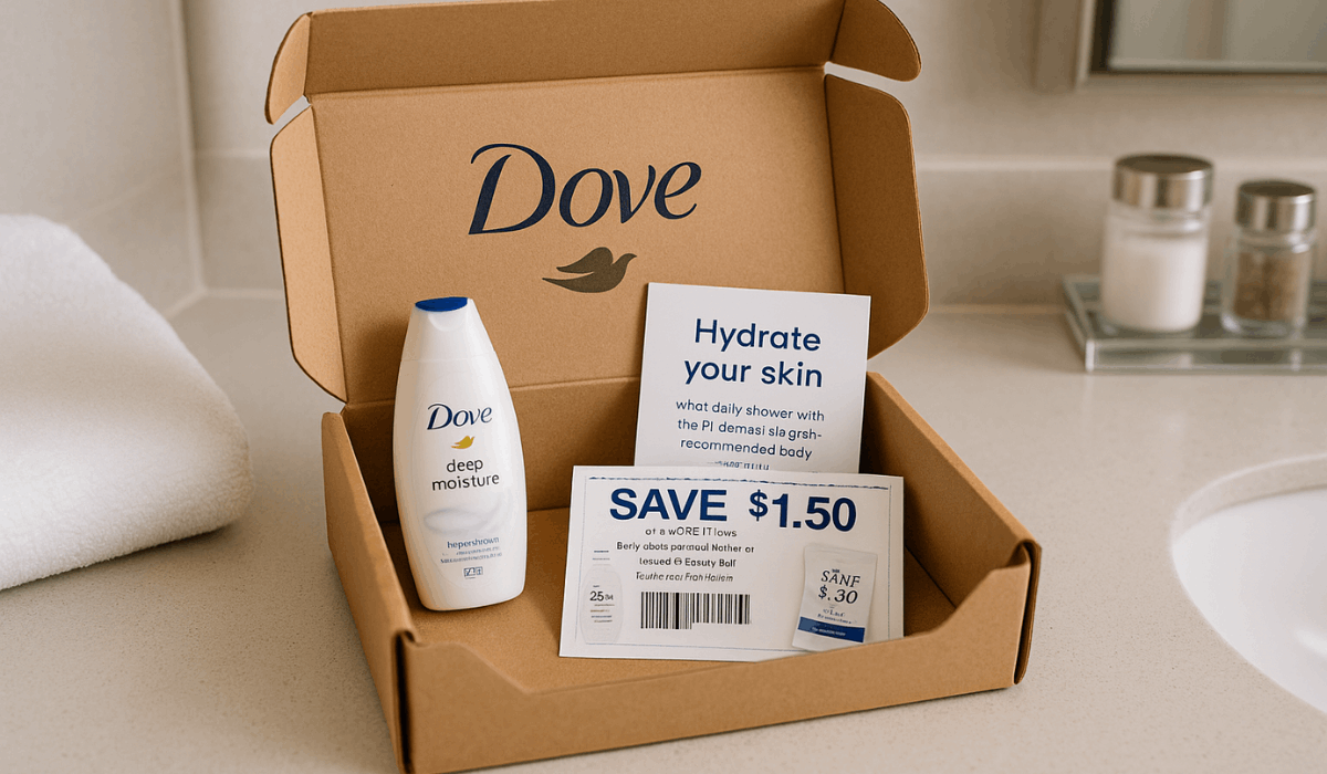 How to Claim Free Dove Body Wash Samples